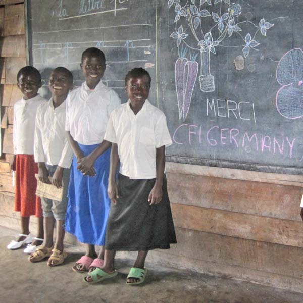 Weihnachtsspende für Kongo