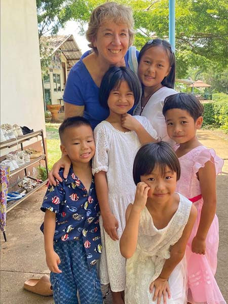 Althea Thompson, Kinderdorf Thailand