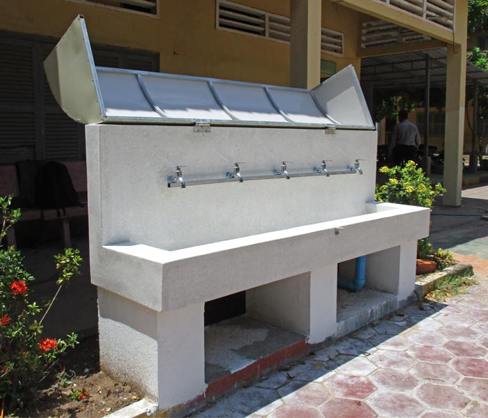 CFI Kinderdorf Trinkwasserstation